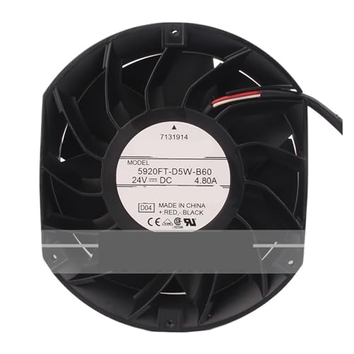 Ventilateur 5920FT-D5W-B60 17251 DC24V 4.80A pour refroidissement de serveurs