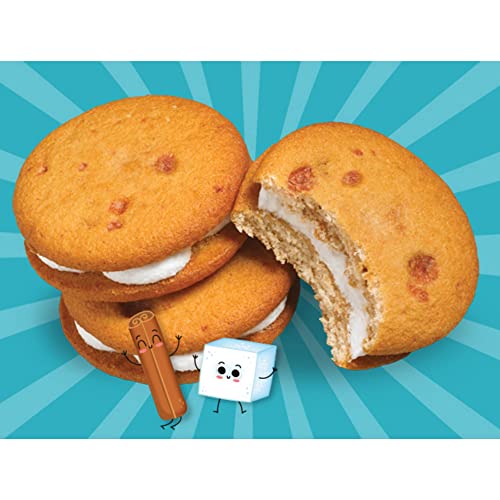 Little Debbie Snickerdoodle Creme Pies With Cinnamon Sugar - Pack Of 4 Boxes With 8 Pies Each - 32 Total Cookie Pies, 8 Count (Pack Of 4), 9.57 Ounces, 1 #TOP4