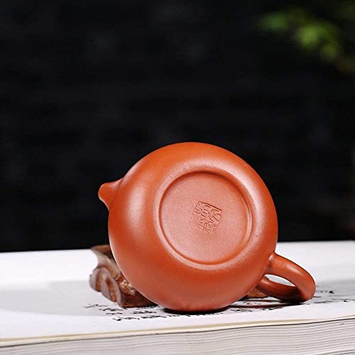 Tetera Yixing, hecha a mano, arena púrpura original de la mina, tetera tradicional de kungfu, tetera en forma de xi shi… - Imagen 6