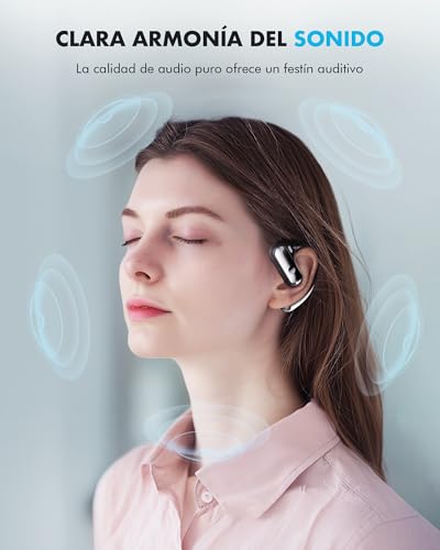 EUQQ-Auriculares-Inalambricos-Auriculares-Bluetooth-53-Deportivos-con-Gancho-de-la-Oreja-40H-de-ReproduccionLlamada-ENC-HD-Profundamente-Bajo-Pantalla-LED-Ajuste-Comodo-IPX7-Impermeable