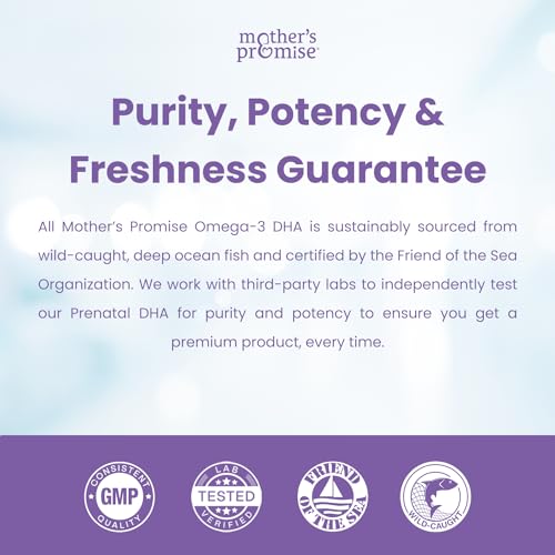 Mother'S Promise 002378 Prenatal Dha For Women 600Mg + 400 Iu Vitamin D3 | 120 Softgels | Supports Brain Health | Triglyceride Omega 3 Fish Oil Dha Prenatal Vitamins thumb #6