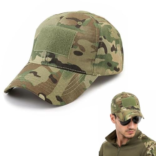 ALLGAYER Camo Baseball Cap Tactical Cotton Polyester Hat 55-61 cm