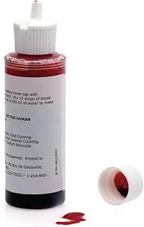 Red Simulated Blood Concentrate for Medical Skills/Simulation Training (Laerdal Medical)