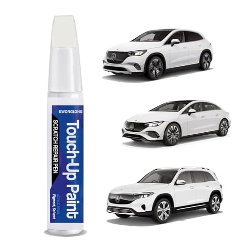 Polar White 149/9149 Touchup Paint Compatible with Mercedes-Benz, 2-in-1 Scratch Repair Pen Exact Color Match, Car Scratch Repair Pen