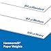 Hammermill Cardstock, Premium Color Copy, 100 lb, 8.5x11 - 1 Pack (250 Sheets) - 100 Bright, Made in the USA Card Stock, 120024R, White