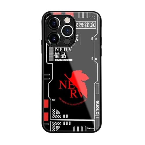 �p�� IPhone 17 �g�уJ�o�[ �V���I�G���@���Q���I�� �A�j�� �����K���X �g�уP�[�X �ƌ݊����̂��� IPhone 17 Pro Max 16 15 14 �p �A�C�t�H�� ���� �X�}�z�J�o�[ NERV EVA �ɓK�� �l�C(A07,IPhone 1