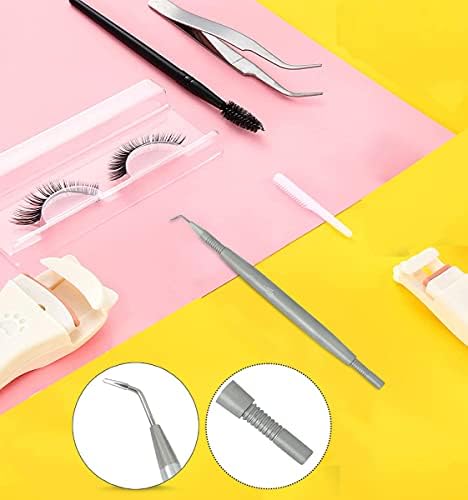 ZAMAHA UK Lash Lift Tool Professional Silver Stainless Steel - Eyelash Separator Tool kit with Lifting Comb  Lash Lift Tint Perming - Eyebrow Extensions Accessories