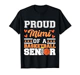 Photo Gallery orgoglioso mimi di un laureato senior di basket 2026 2026 maglietta Photo Gallery orgoglioso mimi di un laureato senior di basket 2026 2026 maglietta