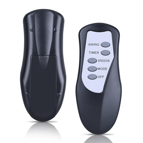 WDZP New Remote Control Replacement for Simple Deluxe Wall Mount Fans HIFANXWALLDIGIT16 HIFANXWALLDIGIT16X2V HIFANXWALLDIGIT HIFANXSTAND16RC