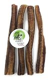 Sancho & Lola's 12-Inch Jumbo 4-Count Odor-Free Bully Sticks for Dogs Made in USA/Sourced in USA/Hum