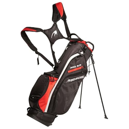 Benross Golf Pro 5 Stand Bag - Lightweight Water Resistant Golf Stand Bag - Padded handles - All Weather Golf Bag
