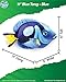 Real Planet Sea Life Plush - Soft Stuffed Animal Gift for Kids All Ages, Sea Ocean Fishing Plushie, Fun Christmas Birthday Gifts (Blue Tang, 9