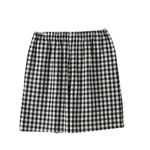 Pijama corto para hombre y mujer, para primavera, verano y otoño, algodón fino, transpirable, para parejas, el mismo pijama suelto de gran tamaño, para el hogar, se puede llevar al aire libre