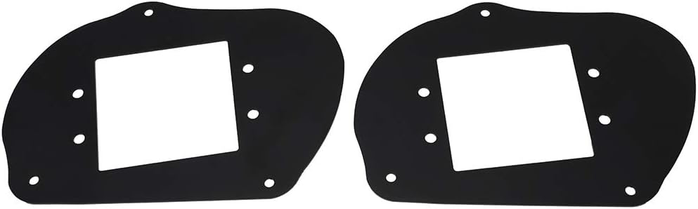 cciyu Fog Light Mount Fog Light den Bumper Bracket Kits Mounting Brackets Pod Light 2012-2014 for Polaris RZR 4 800 Robby Gordon Edition