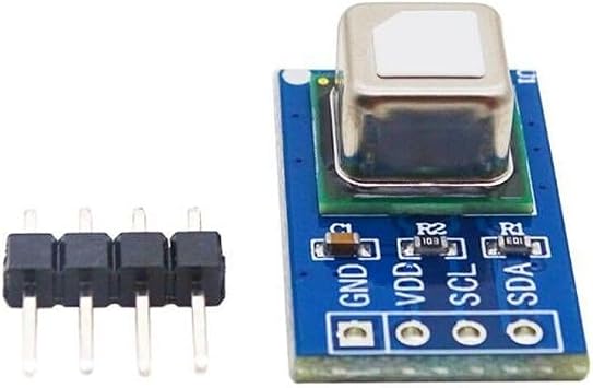 Minhe SCD40 SCD41 for-CO2 Carbon Dioxide Gas Sensor Gas Detect Module, with Temperature and Humidity Detection, 400-2000 ppm Range, Low Power PCB Board, I2C Digital InterfaceSCD41 Blue
