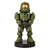 Exquisite Gaming: Halo: Master Chief - Mobile Phone & Gaming Controller Holder, Device Stand, Cable Guys, Xbox Licensed Figure, Green