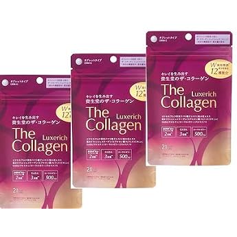 【126粒x3袋】The Collagen Lux Rich Tablet (21) 126粒x3袋 (4909978206888-3) (Email Delivery)