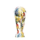 World Cup 3D Replica Trophy Limited Edition - Durable Desktop Display, Office Decoration, Football Memorabilia (Medium)