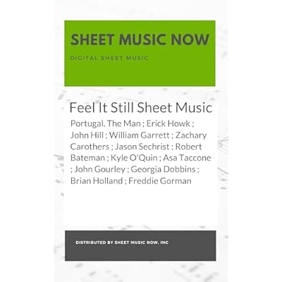 Feel It Still Sheet Music
