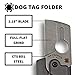 Spyderco Dog Tag Gen 4 Non-Locking Knife with 1.18