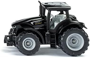 siku 1397, Toy Tractor for Children, Model 'DEUTZ-FAHR TTV 7250 Warrior', Metal/Plastic, Black
