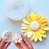 ミルティクラフト シリコンモールド 花 ひまわり レジン アロマストーン アロマキャンドル 石膏 型