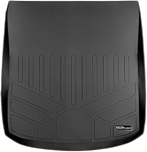 SMARTLINER All Weather Custom Fit Cargo Trunk Liner Floor Mat Black for 2018-2022 Audi A5 / S5 Sedan/Sportback Only