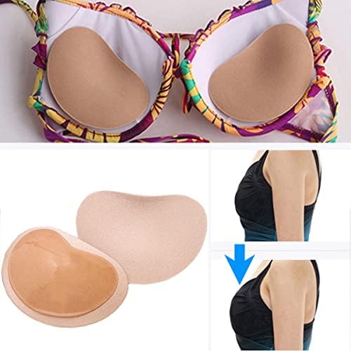 Adhesive Breast Pads Breathable Push Up Sponge Bra Inserts Sticky Bra Cups