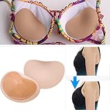 Adhesive Breast Pads Breathable Push Up Sponge Bra Inserts Sticky Bra Cups