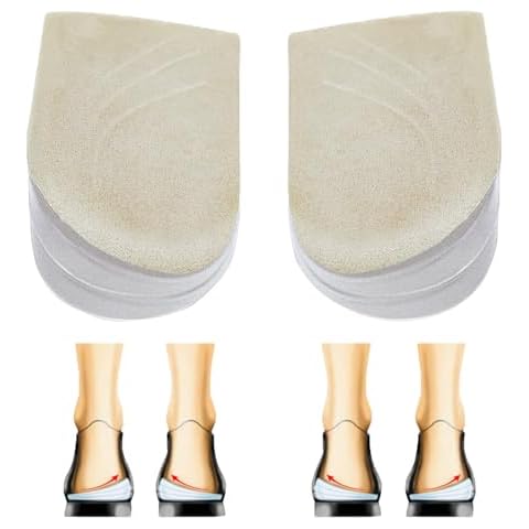 Corrective Insoles for Supination and Pronation, 3 Layers Adjustable Supination Insoles Pronation Insoles for Bow Legs and X-Shaped Legs, Knee Pain, Foot Alignment Foot Pains Relief Cover