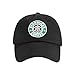 Scisuittech starbu Hat Embroidered Cotton Men Women Hat Baseball Hat Black