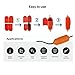 CordSafe Outdoor Extension Cord Safety Cover – Weather resistant, Durable Plug Protector, Indoor & Outdoor Use – Electrical Cord Connection for Holiday and Patio String Lights, Power Tools, Orange 2PK