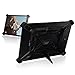UAG Rugged Exoskeleton Universal Android Tablet Case [BLACK] with Stand and Pen Holder for 9 & 10-inch Tablets including Galaxy Tab S3, Tab S2, Tab A, Tab E & more