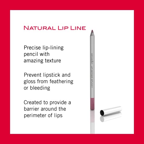 Mirabella Lip Definer Pencil, Spunky - Retractable Line & Define Lip Liner With Sharpener - Long-Lasting, & Ultra-Creamy Formula With Vitamin C & E Is Smoothing & Moisturizing - Gluten & Cruelty-Free #TOP2