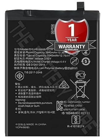 Image of Original HB356687ECW Battery for Honor 7X / 9i Huawei P30 Lite Mate 10 Lite Mate SE / G10 Nova 3i 2i 2S 4E Nova 2 Plus Battery with 1 Year Warranty **** (N00159)