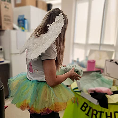 Slanc Angel Wings And Halo Angel Costumes Kids Angel Feather Wings #TOP5