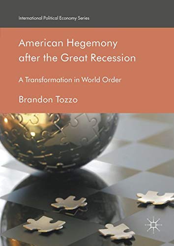Buy American Hegemony after the Great Recession — BookShops.in