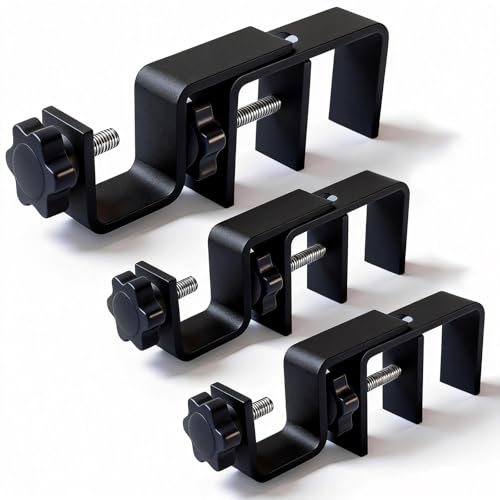 Over Blinds Curtain Rod Brackets for Outside Mounted, No-Drill Blinds Curtain Rod Holders for 1.3-2'...