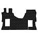 Lampa 96545 Tappeto Unico Ecopelle, Nero - 3