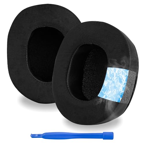 Coussinets de Rechange en Gel pour Casques Audio-Technica ATH M50X M40X et HyperX Cloud