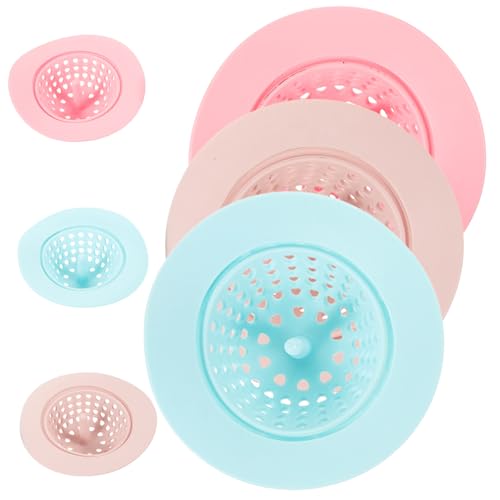 Filtro para desagüe de cocina y baño de silicona 6 pcs
