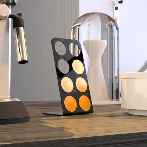Suporte Porta Organizador De Mesa Compatível com Até 8 Cápsulas de Café Dolce Gusto