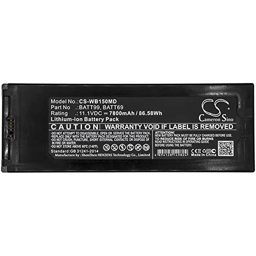 lionx battery for welch-allyn connex 6000 vital signs monito connex spot connex spot vital signs 7100 connex spot vital signs 7300 connex spot vital signs 7400 connex spot vit