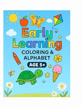Paperback Early Learning Coloring & Alphabets 5+ years Book