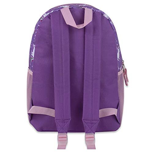 Trail maker 17” Kids Character School Backpacks Plush for Girls with Side Pockets, Padded Straps - Image 6