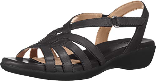 Naturalizer Women s Nalani Sandal, Black, 7 M US