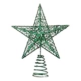 BinaryABC Christmas Tree Topper Star,Glittering...