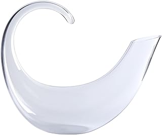 Abaodam Transparenter Wein Dekanter Aus Kristall Eleganter Rotwein Hochwertige Glas Karaffe Für Belüftung Stilvolles Praktisches Design Für Weinliebhaber