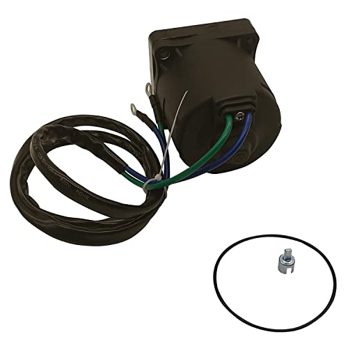 67H-43880-00 Power Tilt/Trim Motor for Yamaha 150-175-200-225-250-300 HP Outboard 67H-43880-01,67H-43880-02,67H-43880-03,67H-43880-04,67H-43880-10 with O-Ring Terminal Ends 1999-2017 by jetunit - Used condition - Image 2