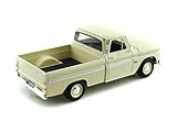  1966 Chevy C10 Fleetside Pickup 1/24 Cashmere (Cream)